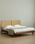 Lyra Woven Bed — North American Black Walnut
